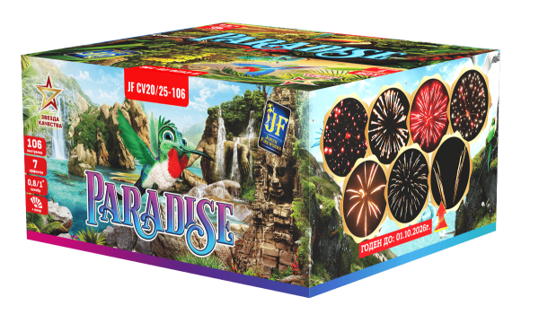 PARADISE ВЕЕР 106.0 залпов 0,8-1"