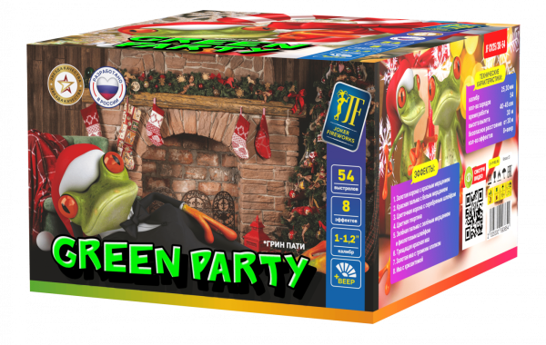 Green Party ВЕЕР 54.0 залпов 1-1,2"